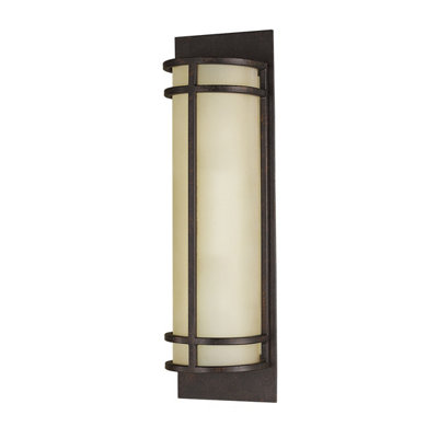 B&Q -  Elstead Fusion 2 Light Indoor Wall Light BronzeE27