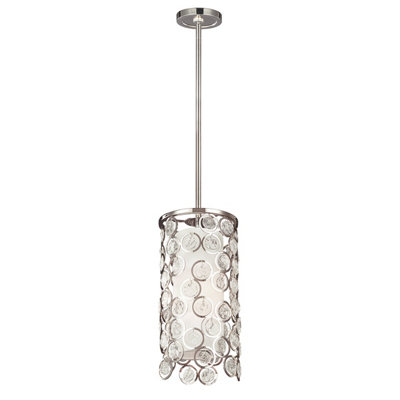 Elstead Lighting Lexi 1 Light Mini-PendantPolished Nickel from B&Q