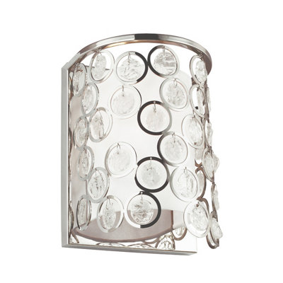 Elstead Lighting Lexi 1 Light Wall LightPolished Nickel