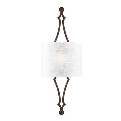 B&Q -  Elstead Tilling 1 Light Indoor Wall Light IronE27