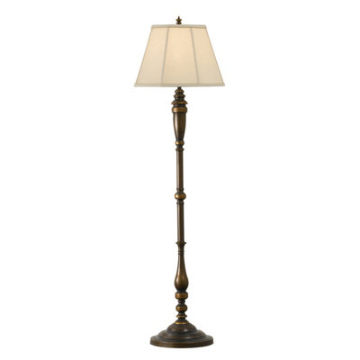 Elstead Lincolndale 1 Light Floor Lamp BronzeE27