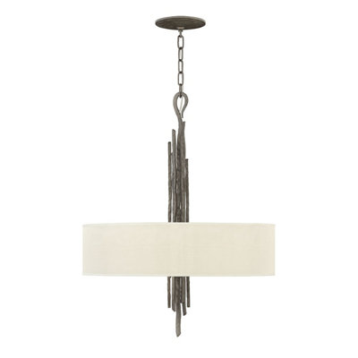Elstead Spyre 6 Light Round Ceiling Pendant BronzeE14