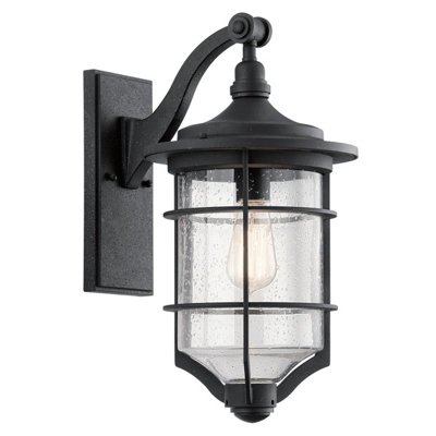 Elstead Royal Marine 1 Light Medium Outdoor Wall Lantern Black Ip44E27 from B&Q