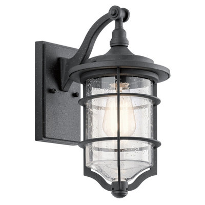 Elstead Royal Marine 1 Light Small Outdoor Wall Lantern Black Ip44E27 from B&Q