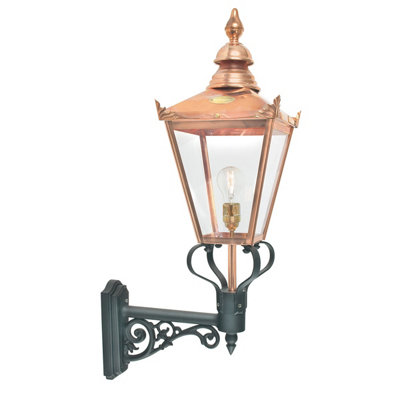 Elstead Chelsea 1 Light Outdoor Wall Lantern Light Copper Ip44E27 from B&Q