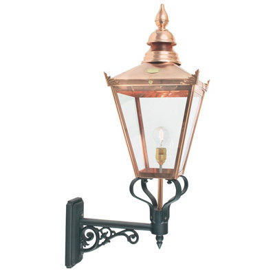 Elstead Chelsea 1 Light Outdoor Wall Lantern Light Copper Ip44E27 from B&Q