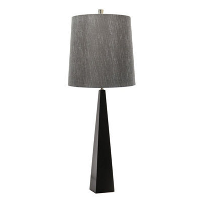 Elstead Ascent 1 Light Table Lamp BlackE27 from B&Q