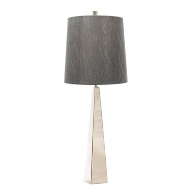 Elstead Ascent 1 Light Table Lamp Polished NickelE27