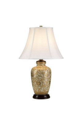 Elstead Gold Thistle 1 Light Table Lamp GoldE27