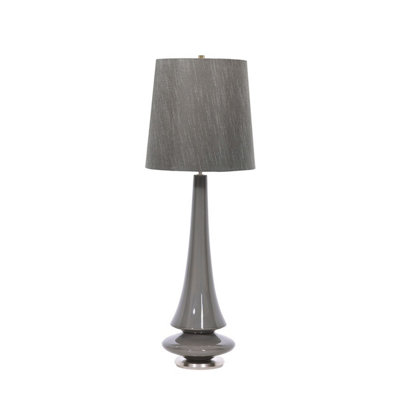 B&Q -  Elstead Spin 1 Light Table LampGreyE27