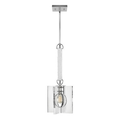 Luminosa Lighting Elstead Lisa Mcdennon By Hinkley Ludlow 1 Light Pendant Polished Nickel