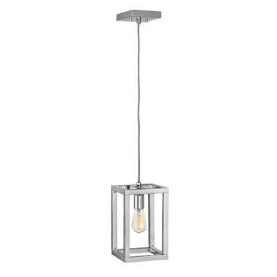 Luminosa Lighting Elstead Hinkley Fredrick Ramond Ensemble 1 Light Pendant Polished Nickel