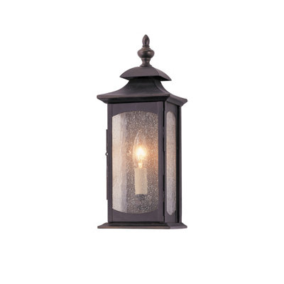 Luminosa Lighting Elstead Feiss Market Square Outdoor 1 Light Wall Light Oil Rubbed Bronze Ip44 from B&Q
