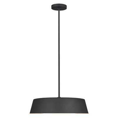 Elstead Asher 5 Light PendantMidnight BlackE14 from B&Q