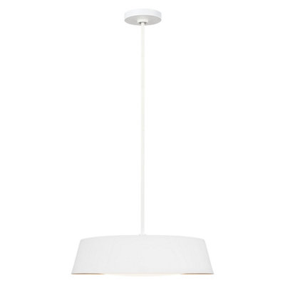 Elstead Asher 5 Light PendantMatt WhiteE14