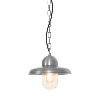 Elstead Lighting Somerton 1 Light Chain LanternAntique Nickel from B&Q