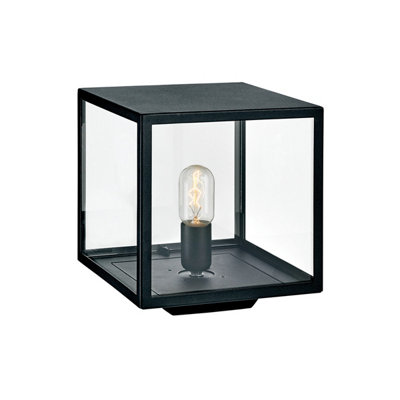 Elstead Lofoten Outdoor PedestalBlackIp44E27 from B&Q