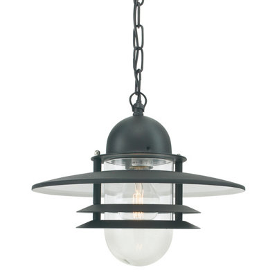 Luminosa Lighting Elstead Oslo Outdoor Chain LanternE27 from B&Q