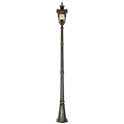 Luminosa Lighting Elstead Philadelphia 3 Light Large Outdoor Lamp Post Old Bronze Ip44E27 from B&Q
