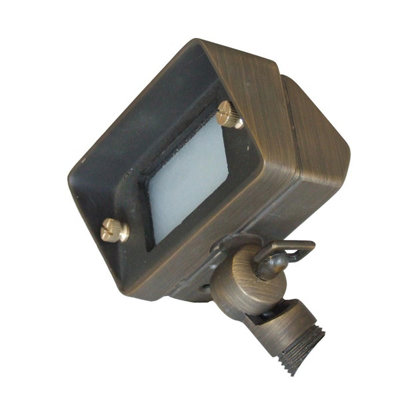 Elstead Lighting Bronze Mini FloodlightAged Bronze from B&Q