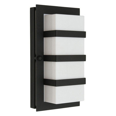 Elstead Boden 1 Light Outdoor Wall Light Black Ip54E27