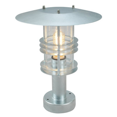Luminosa Lighting Elstead Stockholm Outdoor Pedestal LanternE27