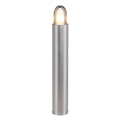 Luminosa Lighting Elstead Paignton Outdoor Bollard Stainless Steel (Silver)Ip55