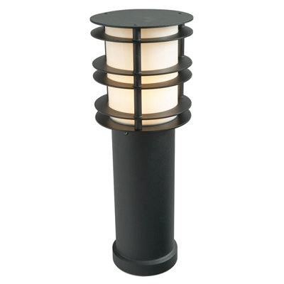 Elstead Stockholm Outdoor Medium BollardE27 from B&Q