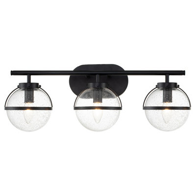 Luminosa Lighting Luminosa Hinkley Hollis Bathroom Wall Lamp BlackIp44 from B&Q