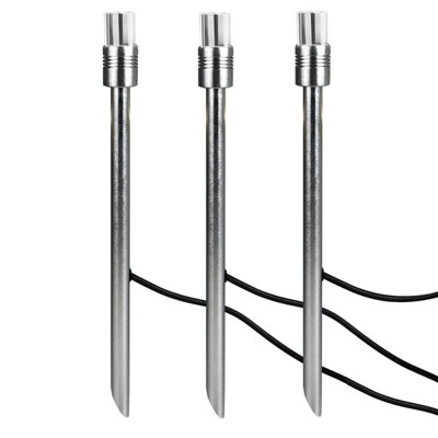 Elstead Lighting Ambleside Starter Kit Including 3 X 12V Ambient Lights And 3 X SpikesAnodised Aluminium from B&Q