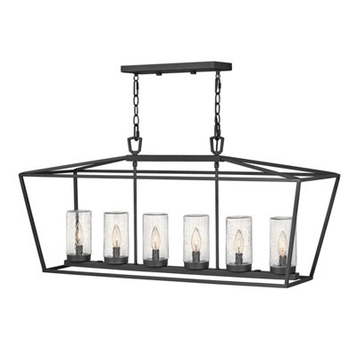 B&Q -  Elstead Hinkley Alford Place Outdoor Pendant Ceiling Light Museum BlackIp44