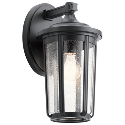 Luminosa Lighting Luminosa Kichler Fairfield Outdoor Wall Lantern BlackIp44 from B&Q