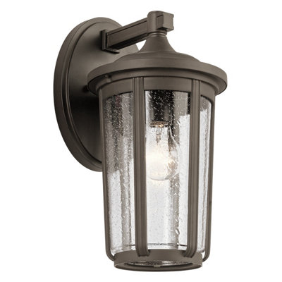 Luminosa Lighting Luminosa Kichler Fairfield Outdoor Wall Lantern Olde BronzeIp44 from B&Q