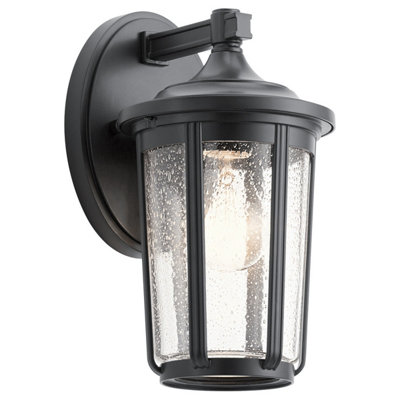 Luminosa Lighting Luminosa Kichler Fairfield Outdoor Wall Lantern BlackIp44 from B&Q