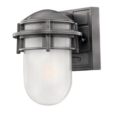 Elstead Reef 1 Light Outdoor Ceiling Lantern Victorian Bronze Ip44E27 from B&Q