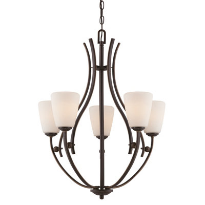 Elstead Lighting Chantilly 5 Light ChandelierPalladian Bronze from B&Q