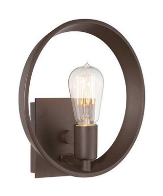 Luminosa Ing Elstead Theater Row 1 Indoor Wall Western E27 Light/Bronze