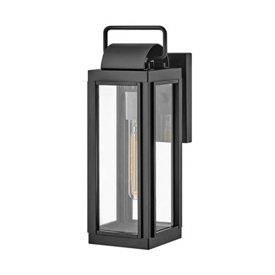 Luminosa Lighting Elstead Hinkley Sag Harbor Outdoor Wall Lantern BlackIp44
