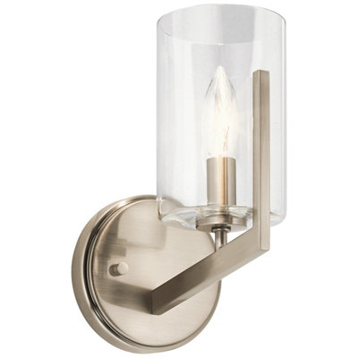 Luminosa Lighting Luminosa Kichler Nye Wall Lamp Classic Pewter from B&Q