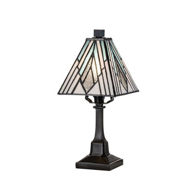Luminosa Lighting Elstead Alderley 1 Light Small Table Lamp Vintage Bronze from B&Q
