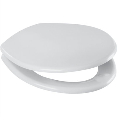 FixTheBog Wirquin Celeste Plus Seat And Cover With C/p Brass HingeAnti Viral White Sck11Wy from B&Q