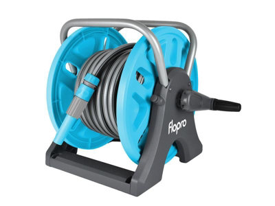 Flopro 70300476 Flopro Neverkink Easyreel Complete Hose Reel Set 25M Flo70300476 from B&Q
