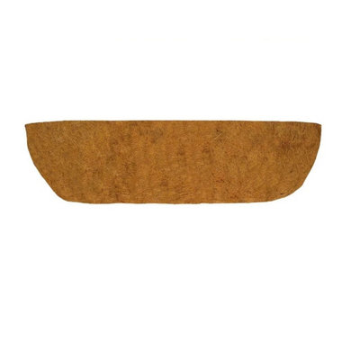 B&Q - Gardman Blacksmith Co-Co Wall Trough Liner 24" Coco Westlands LinerSet Of 2