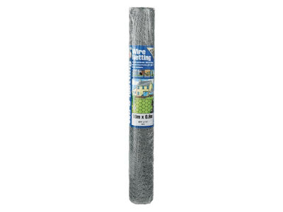 Gardman 50035 Galvanised Wire Netting 13mm Hexagon10 X 0.6M Gdm50035 from B&Q