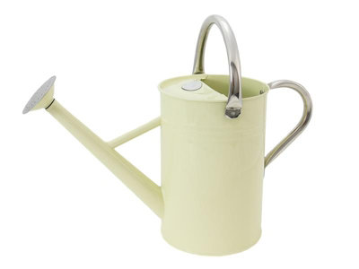 Kent & Stowe 34898 Metal Watering Can Vintage Cream 4.5 Litre K/s34898 from B&Q