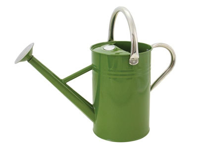 Kent & Stowe 34882 Metal Watering Can Tweed Green 4.5 Litre K/s34882 from B&Q