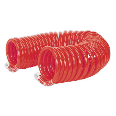 Sealey Ah10C/8 Pu Coiled Air Hose 10Mtr X from B&Q