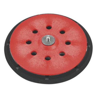 B&Q Sealey Universal Dust-Free Stick-On Da Backing Pad 150Mm X 5/16"Unf & M8