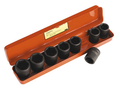  - Sealey Impact Socket Set 8Pc 3/4"sq Drive Metric Ak77/9M