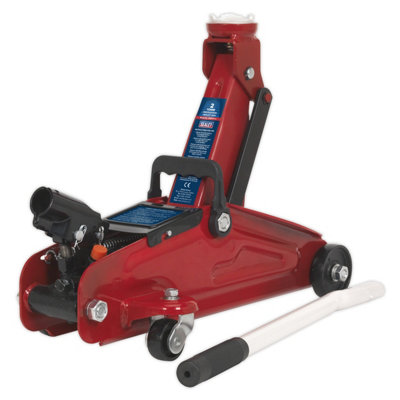Sealey 1050Cx Trolley Jack 2Tonne Short Chassis from B&Q